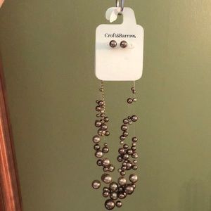Croft & Barrow Necklace and Earrings